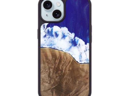 iPhone 15 Wood Phone Case - Crystie (Coastal, 742056) Online now