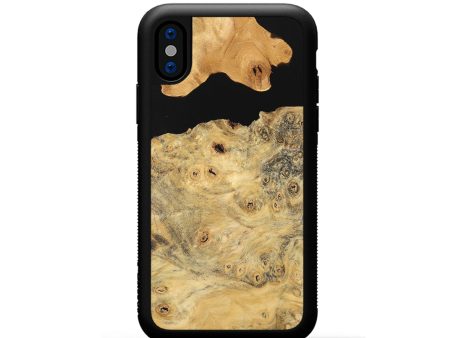 iPhone Xs Wood Phone Case - Norma (Wood Burl, 742271) Fashion