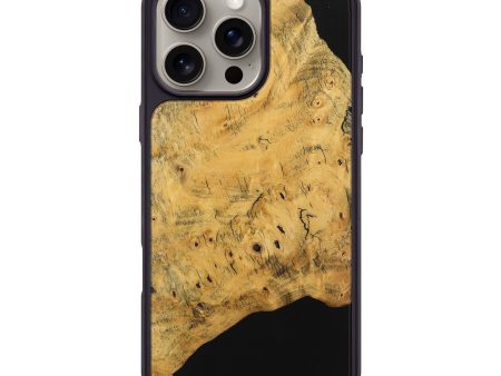 iPhone 16 Pro Max Wood Phone Case - Ania (Wood Burl, 741990) For Cheap