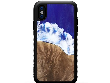 iPhone Xs Wood Phone Case - Crystie (Coastal, 742056) For Cheap