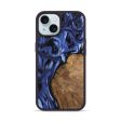 iPhone 15 Wood Phone Case - Cassidy (Blue, 742245) Discount