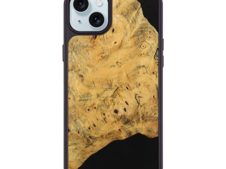 iPhone 15 Plus Wood Phone Case - Ania (Wood Burl, 741990) on Sale