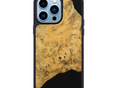 iPhone 14 Pro Max Wood Phone Case - Ania (Wood Burl, 741990) For Discount