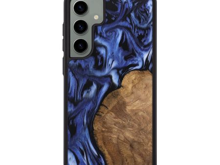 Galaxy S24 Plus Wood Phone Case - Cassidy (Blue, 742245) Discount