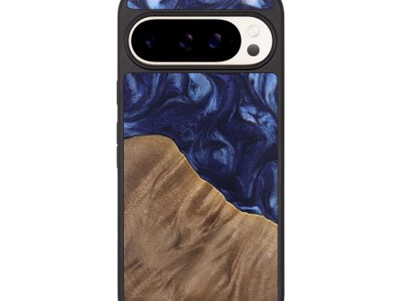 Pixel 9 Wood Phone Case - Kirbie (Blue, 742021) Online