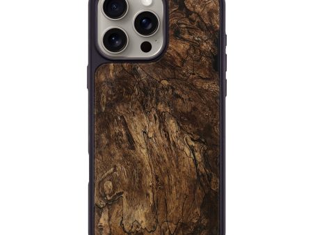 iPhone 16 Pro Max Wood Phone Case - Armin (Wood Burl, 741949) Online Sale