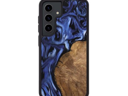 Galaxy S24 Wood Phone Case - Cassidy (Blue, 742245) Online now