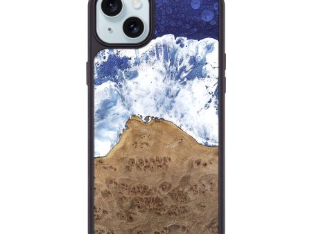 iPhone 15 Plus Wood Phone Case - Aeriel (Coastal, 742307) on Sale