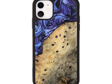 iPhone 11 Wood Phone Case - Barby (Purple, 740940) For Discount