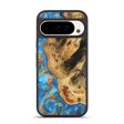 Pixel 9 Wood Phone Case - Norry (Teal & Gold, 740757) Sale