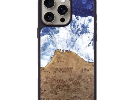 iPhone 16 Pro Max Wood Phone Case - Aeriel (Coastal, 742307) Online Sale