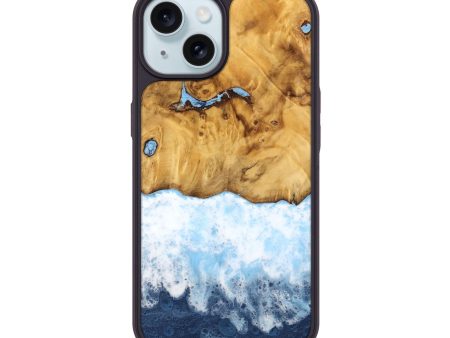 iPhone 15 Wood Phone Case - Kinte (Coastal, 740571) Online