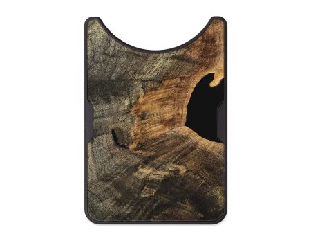 Alloy Wood Wallet - Hurni (Wood Burl, 741439) Supply