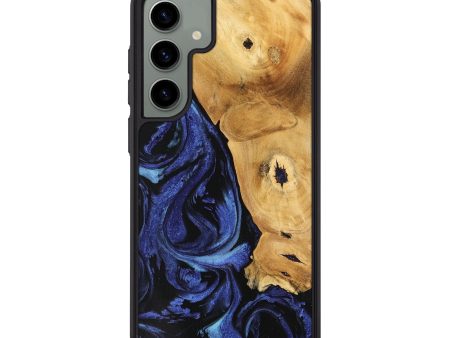 Galaxy S24 Plus Wood Phone Case - Amma (Blue, 741435) For Cheap