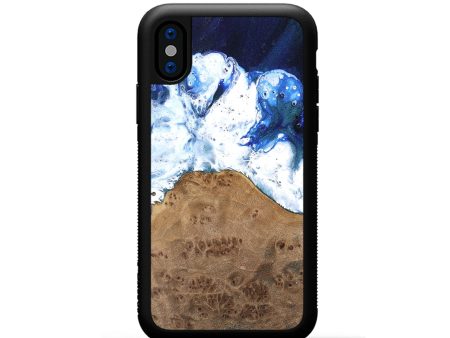 iPhone Xs Wood Phone Case - Breanne (Coastal, 742044) Online now