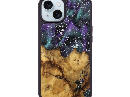 iPhone 15 Wood Phone Case - Mandie (Cosmos, 741377) For Cheap