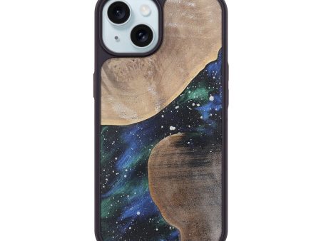 iPhone 15 Wood Phone Case - Allyson (Cosmos, 741650) Hot on Sale