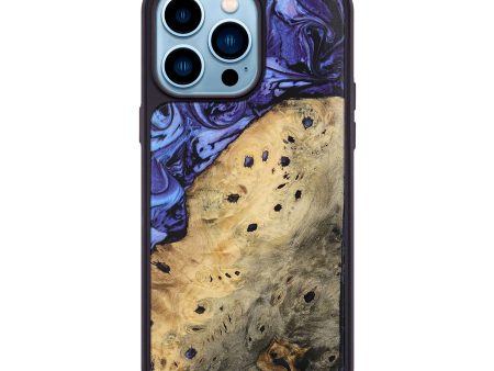 iPhone 14 Pro Max Wood Phone Case - Barby (Purple, 740940) Fashion